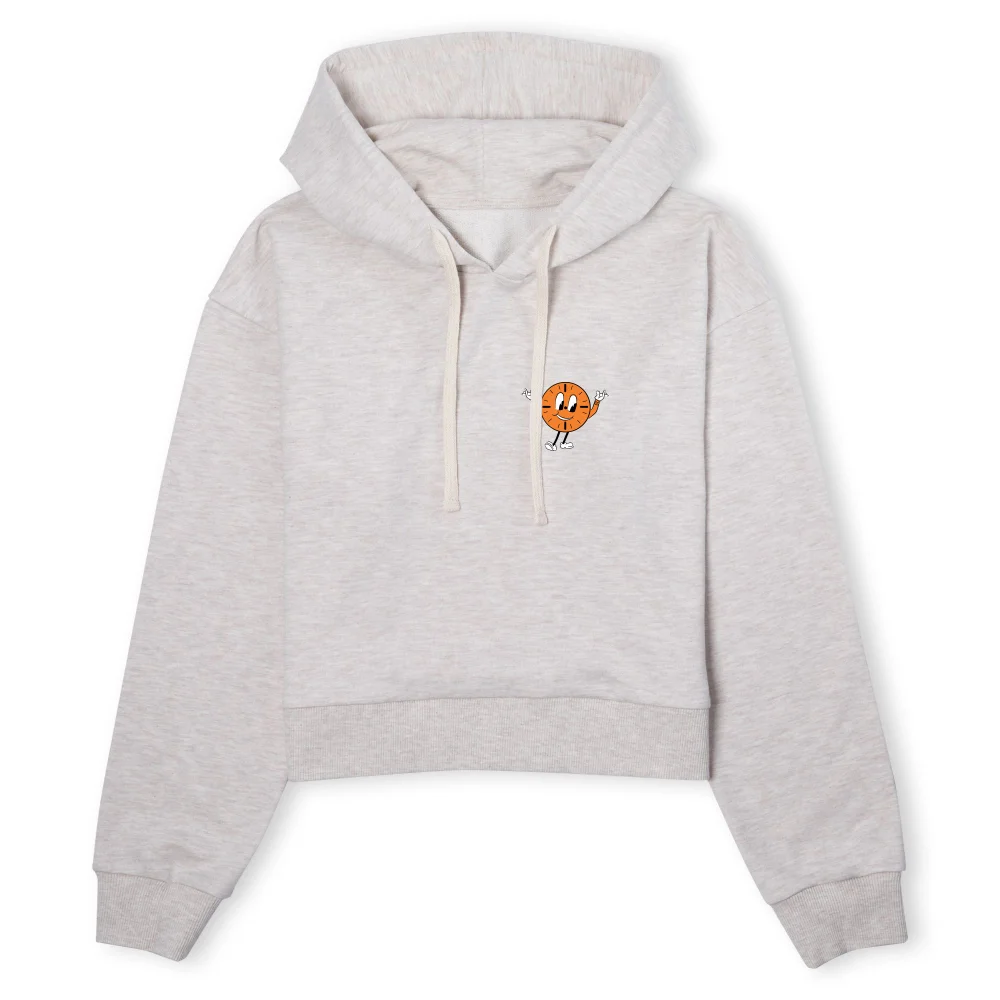 Marvel Loki Miss Minutes Women's Cropped Hoodie - Ecru Marl - L Bild 1
