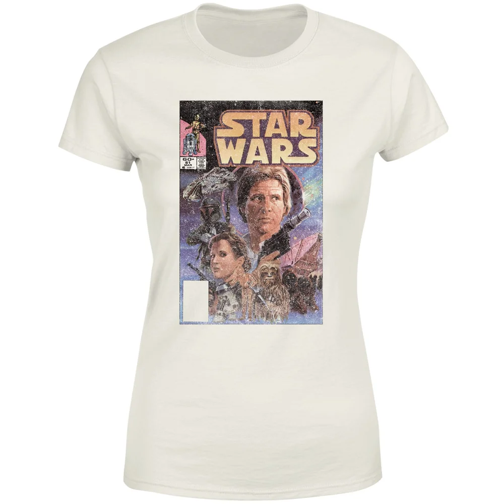 Star Wars Classic Comic Book Cover Women's T-Shirt - Cream - M Bild 1