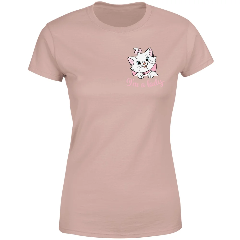 Disney Aristocats Marie I'm A Lady Women's T-Shirt - Dusty Pink - XL Bild 1