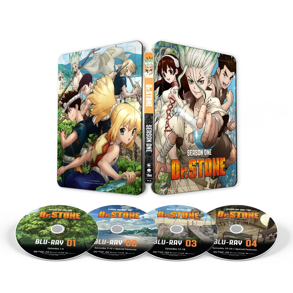 Dr. Stone Season 1 - Zavvi Exclusive Blu-ray Steelbook Bild 1
