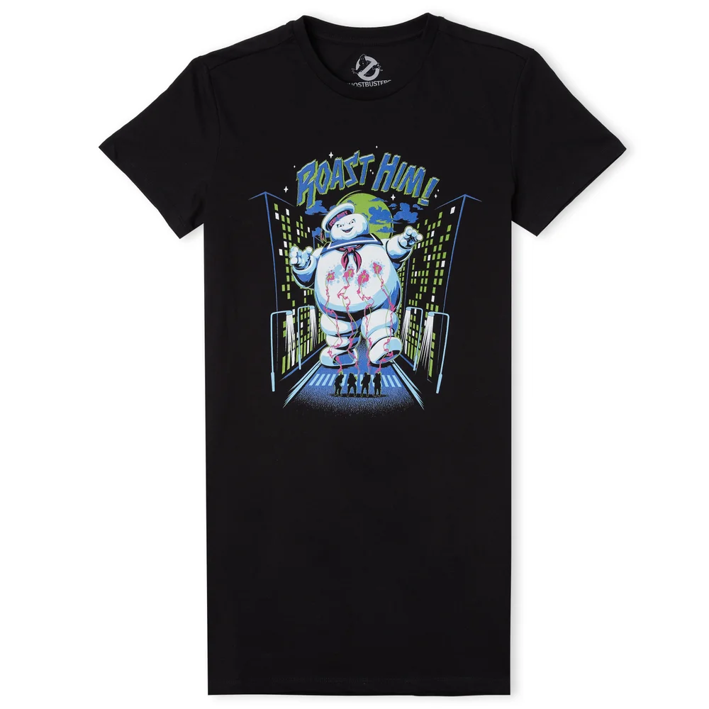 Ghostbusters Roast Him Frauen T-Shirt Dress - Schwarz - L Bild 1