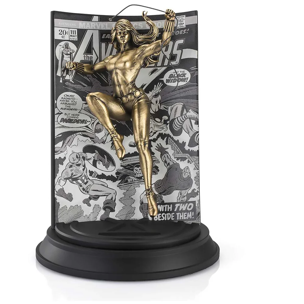 Royal Selangor Marvel Limited Edition Gilt Black Widow Avengers Volume 1 #111 Bild 1