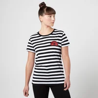 Stranger Things Demogorgon 1983 Frauen T-Shirt - Schwarzgestreift