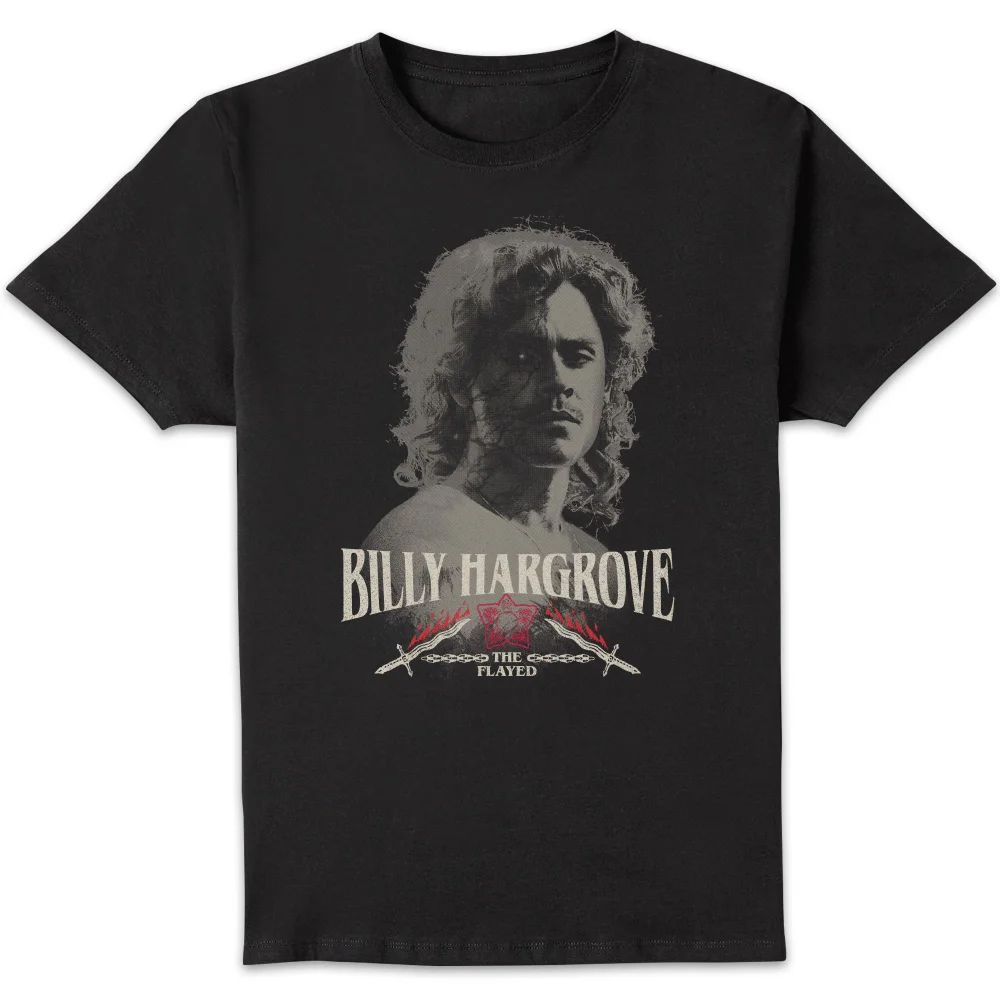 Stranger Things Billy Hargrove Männer T-Shirt - Schwarz - S Bild 1