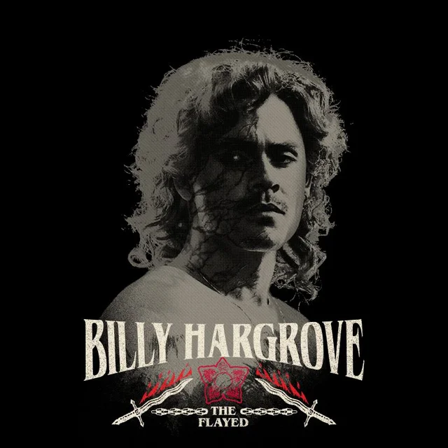 Stranger Things Billy Hargrove Männer T-Shirt - Schwarz