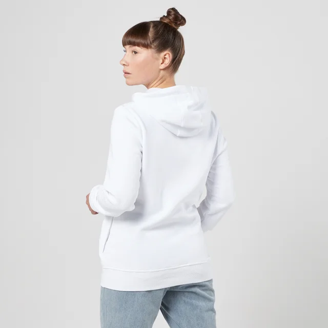 Stranger Things El And Max Material Girls Hoodie - Weiß