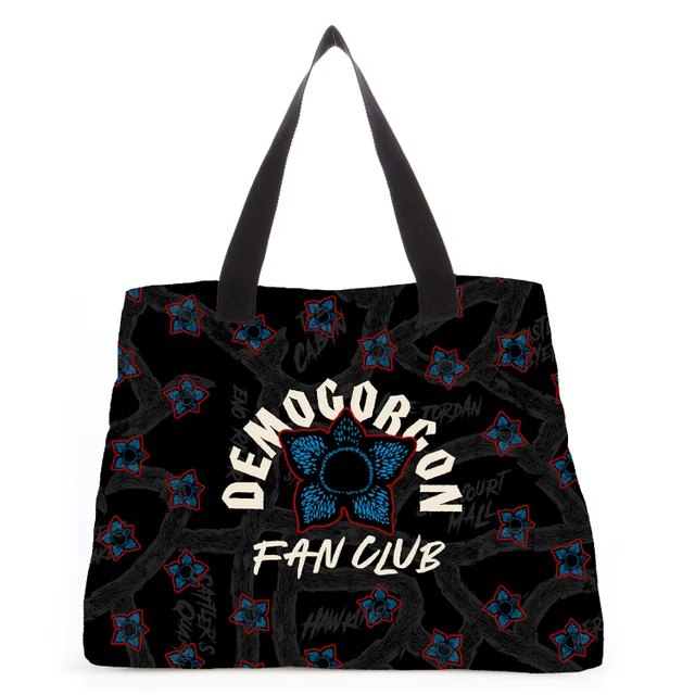 Stranger Things Demogorgon Fan Club Tragetasche