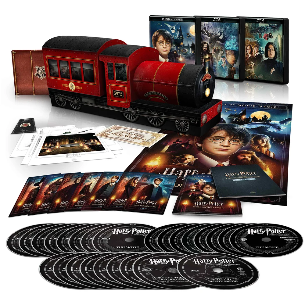 Harry Potter The Complete Collection: 4K Ultra HD 20th Anniversary Collector's Hogwarts Express Edition (Includes Blu-ray) Bild 1