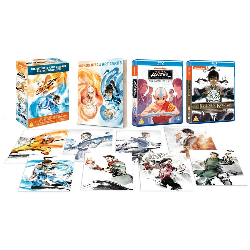 The Ultimate Avatar: The Legend Of Aang & The Legend Of Korra Complete Blu-Ray Collection Bild 1