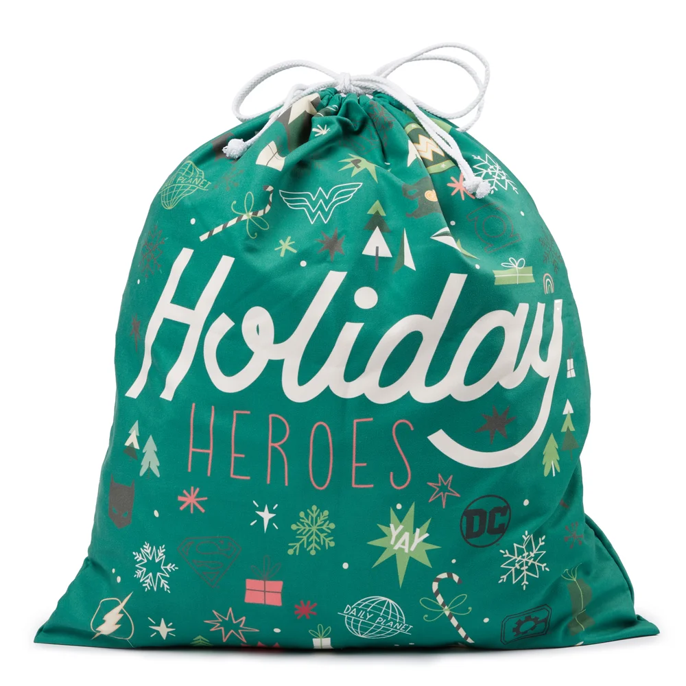 DC Comics Holiday Heroes Christmas Santa Sack Bild 1