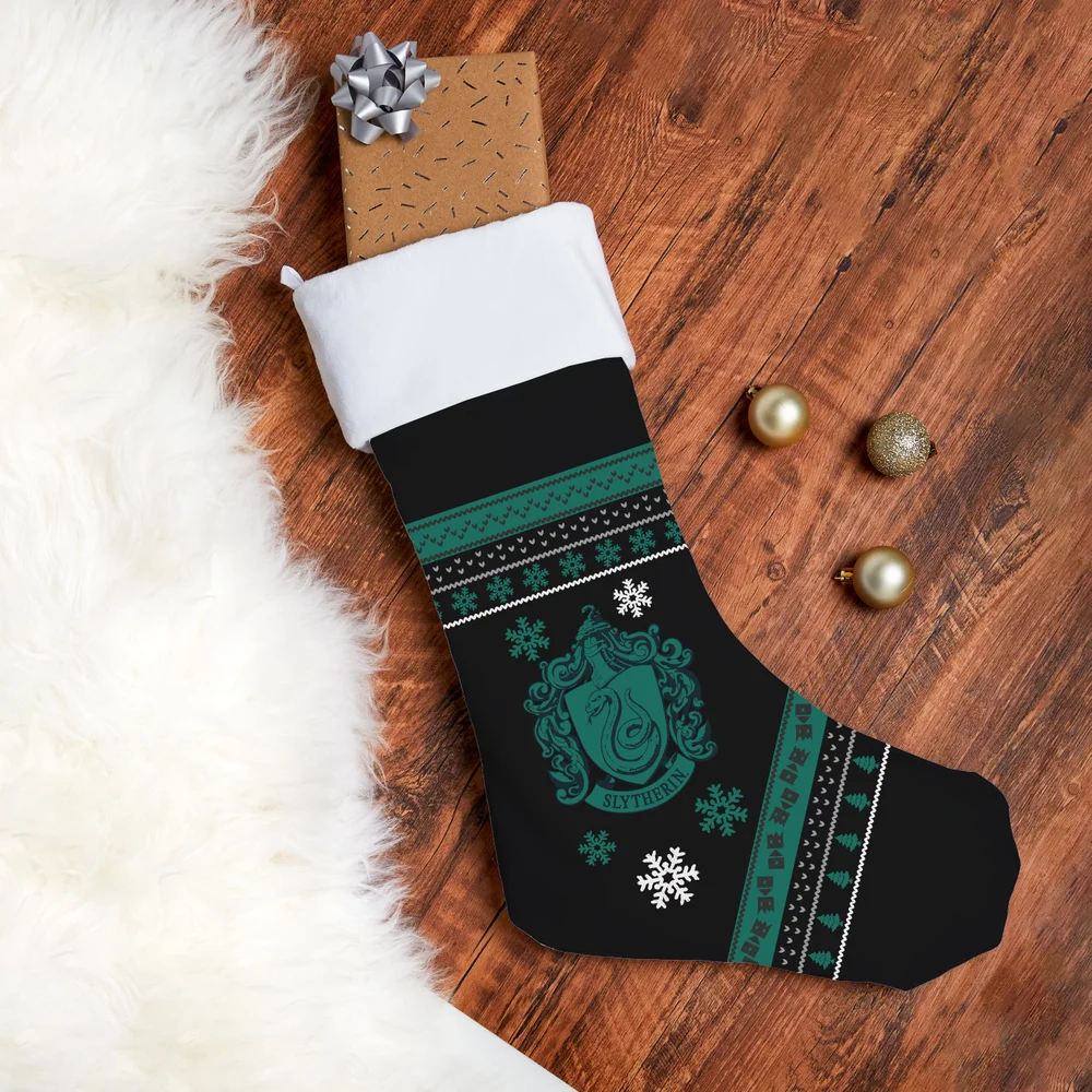 Harry Potter Slytherin Christmas Christmas Stocking Bild 1