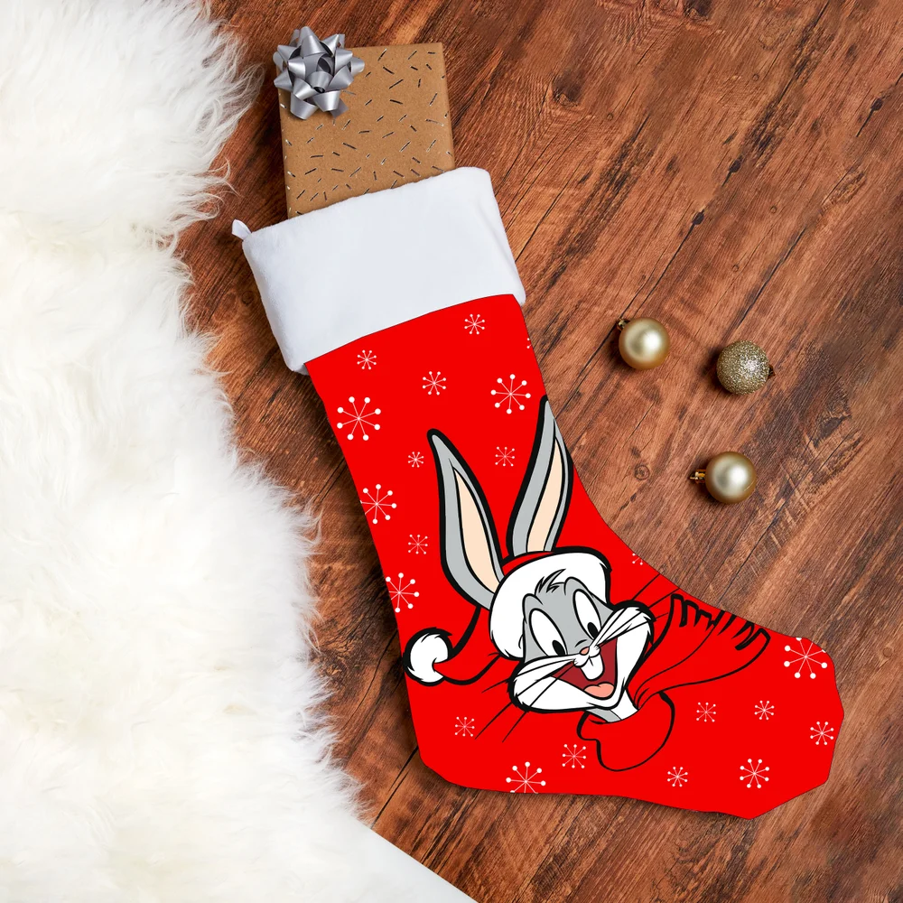 Looney Tunes Xmas Bugs Bunny Christmas Stocking Bild 1