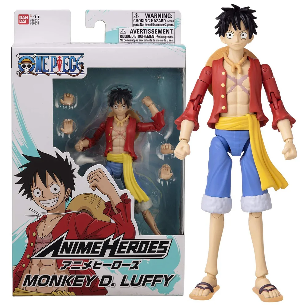 Bandai Anime Heroes One Piece Monkey D. Luffy Action Figure Bild 1