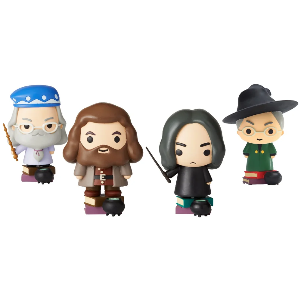 Wizarding World of Harry Potter Hogwarts Teachers Charm Figures 4 Pack Bild 1
