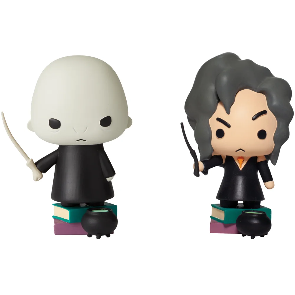 Wizarding World of Harry Potter Voldemort and Bellatrix Charm Figures 2 Pack Bild 1
