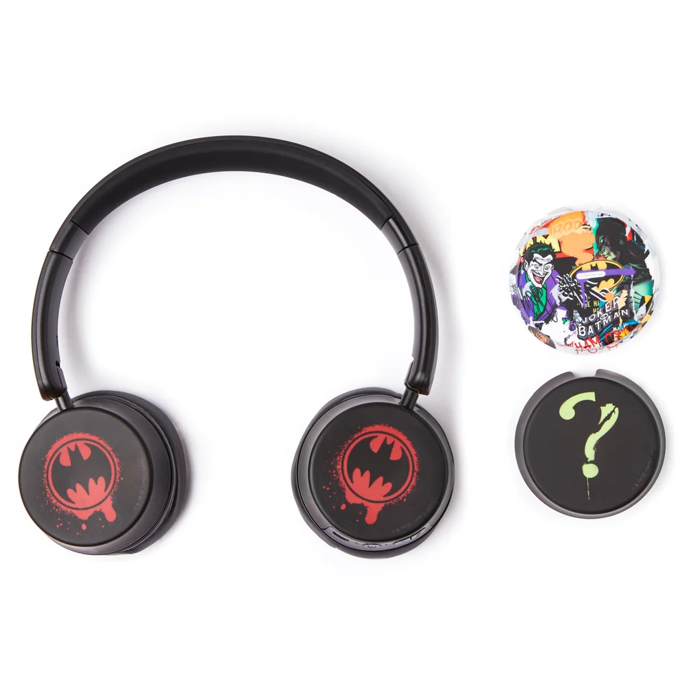 MOTH x Batman Mash-Up Collage On-Ear Headphones & Caps Bild 1