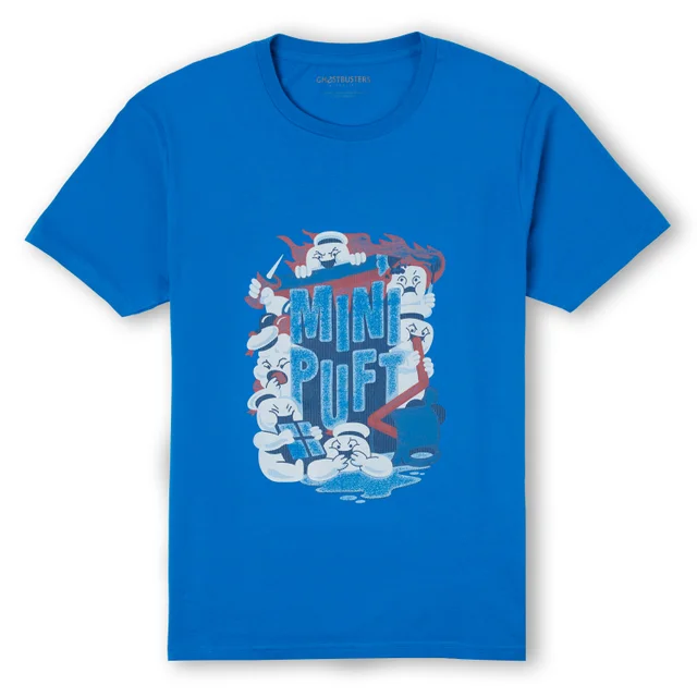 Ghostbusters Mini Puft Unisex T-Shirt - Blue