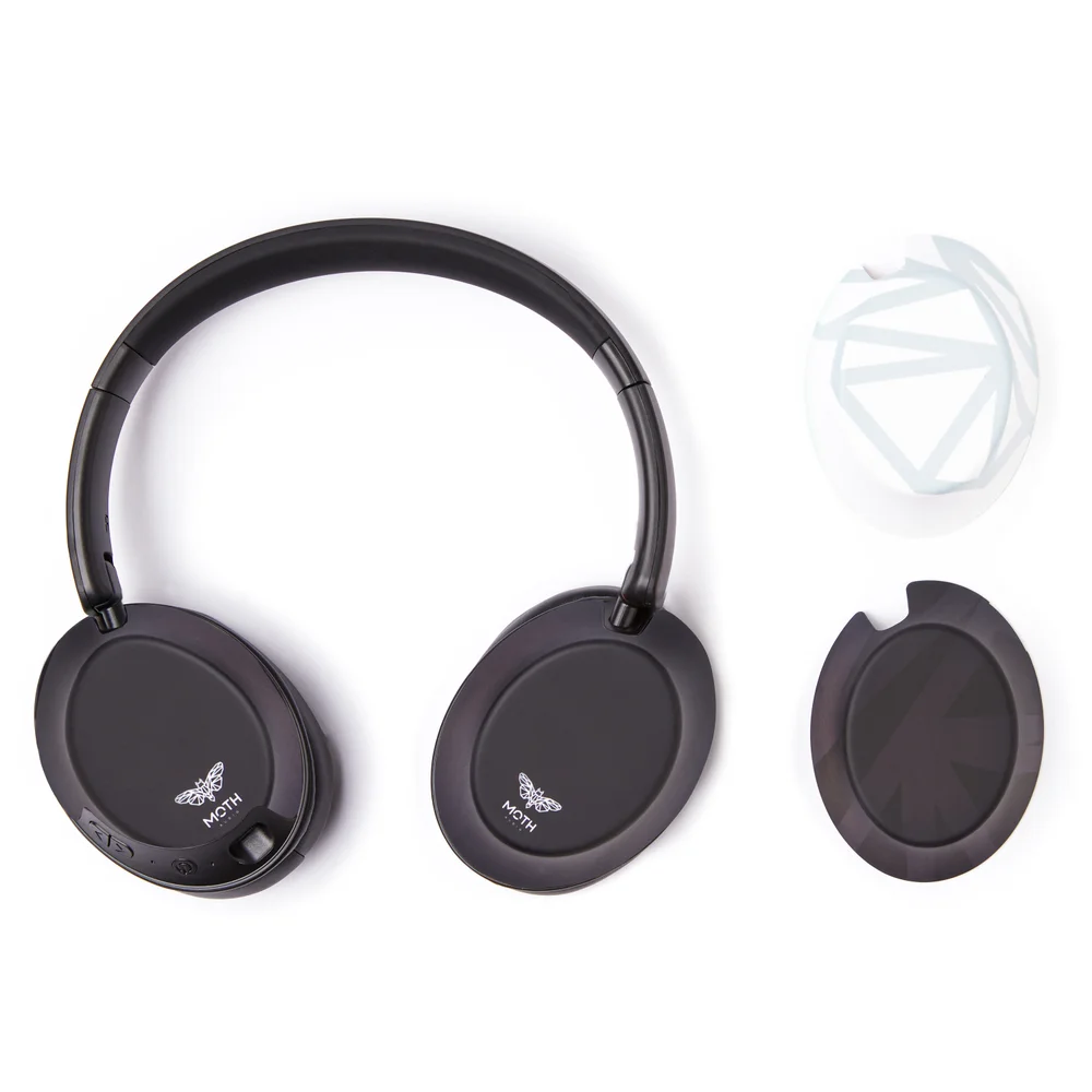 MOTH Monochrome Over-Ear Headphones & Caps Bild 1