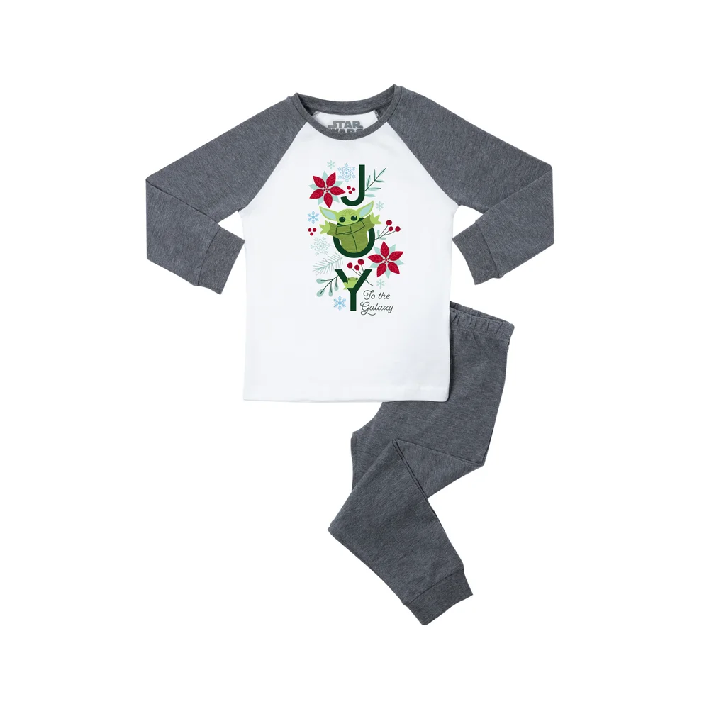 Star Wars Joy To The Galaxy Babies/Toddler Pyjamas - Grey - 6-9 months Bild 1