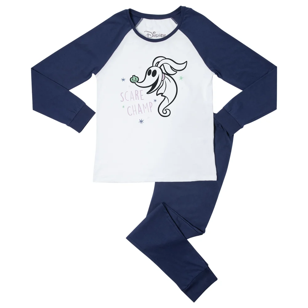 Disney Scare Champ Women's Pyjama Set - Navy White - S Bild 1