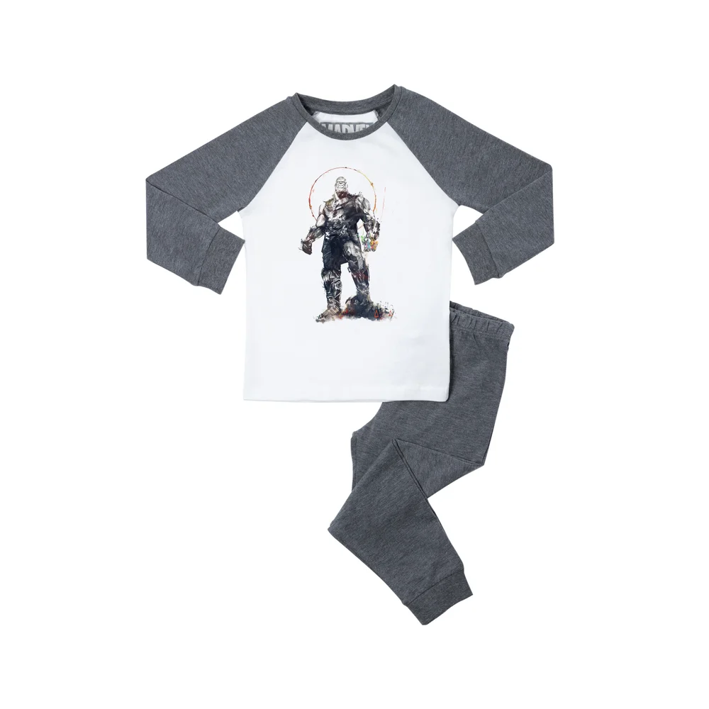 Marvel Thanos Babies/Toddler Pyjamas - Grey - 6-9 months Bild 1