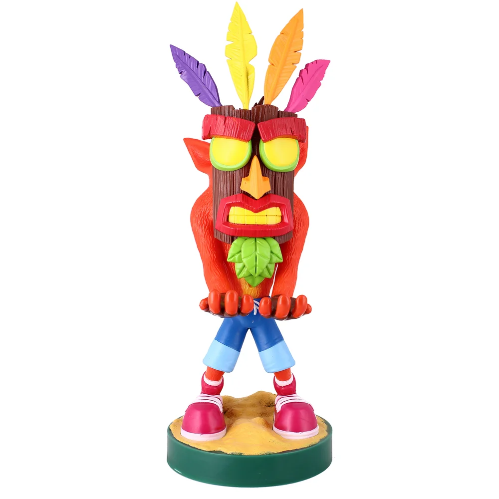 Crash Bandicoot Aku Aku Cable Guy 8 Inch Controller and Smartphone Stand Bild 1