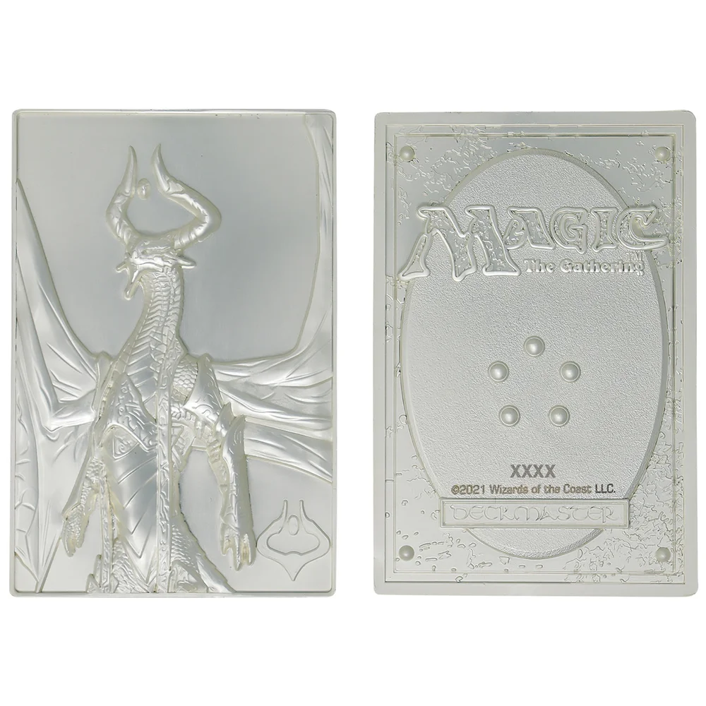 Magic the Gathering Limited edition Silver plated Ingot featuring Nicol by Fanattik Bild 1