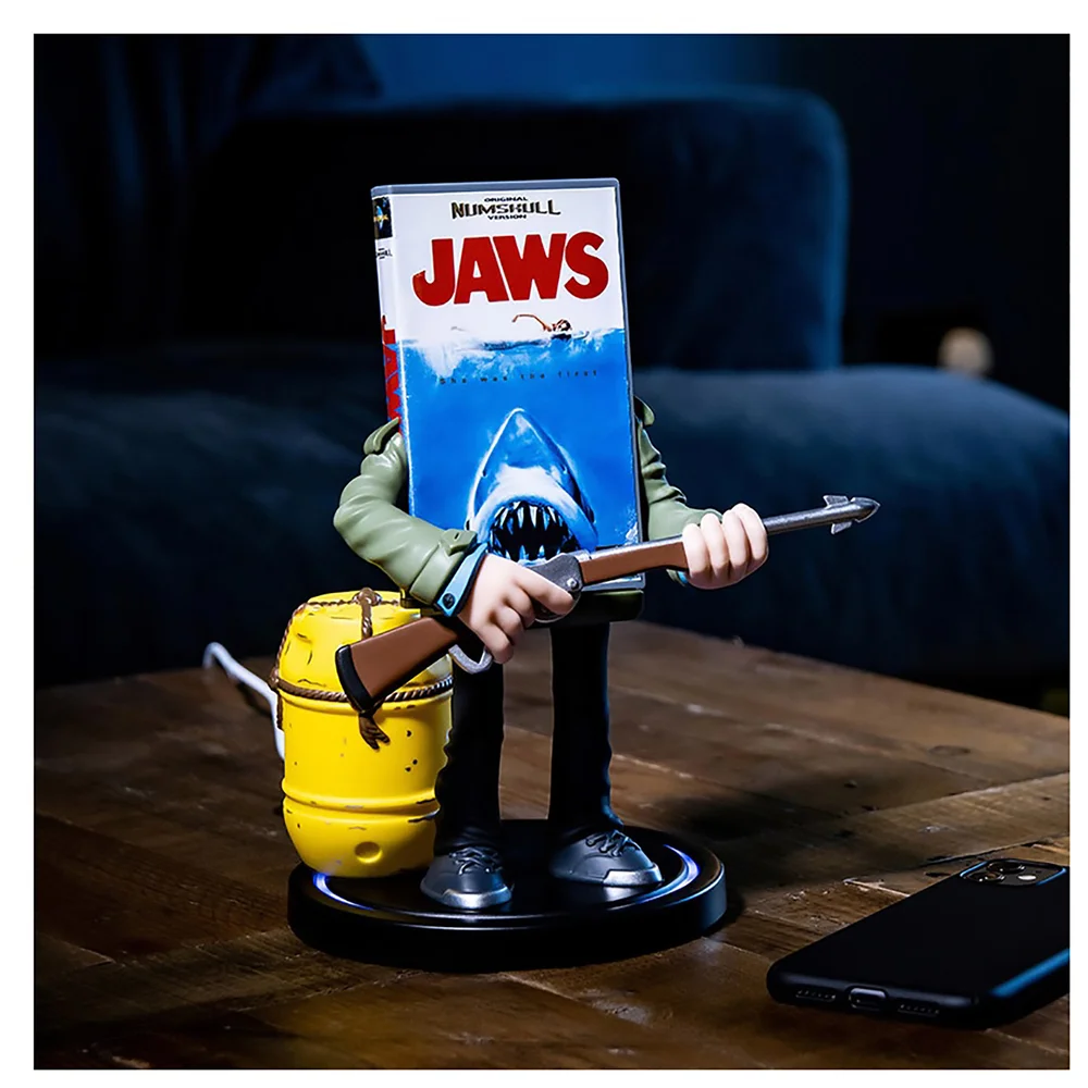 Numskull Designs Jaws Power Idolz Retro VHS Style Wireless Mobile Phone Charging Dock Bild 1