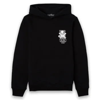 Pokémon Schiggy Manga Unisex Hoodie - Schwarz