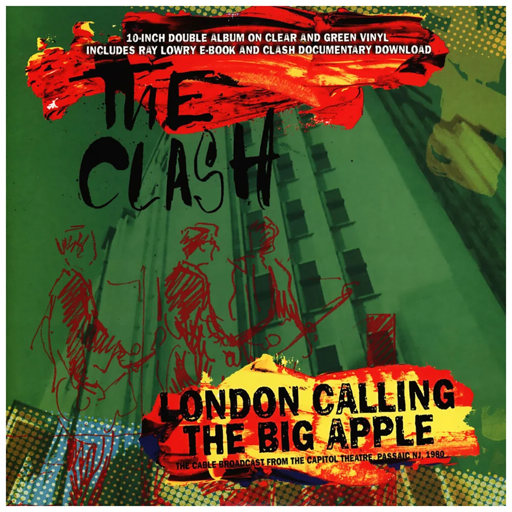 The Clash - London Calling The Big Apple (Clear & Green Vinyl) 2x 10" Bild 1