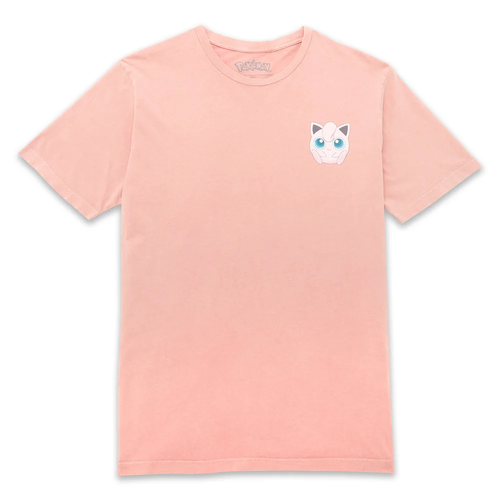 Pokémon Jigglypuff Unisex T-Shirt - Pink Acid Wash - S Bild 1