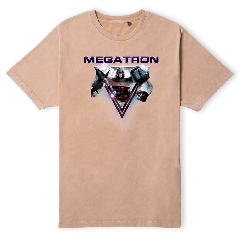 Transformers Megatron Unisex T-Shirt - Tan Acid Wash - S Bild 1