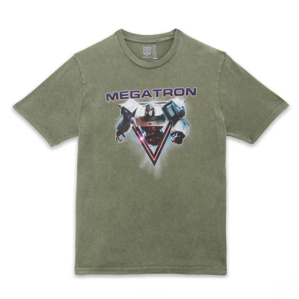 Transformers Megatron Unisex T-Shirt - Khaki Acid Wash - M Bild 1