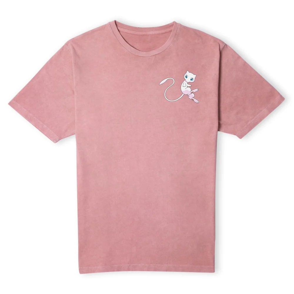 Pokémon Mew Unisex T-Shirt - Pink Acid Wash - S Bild 1