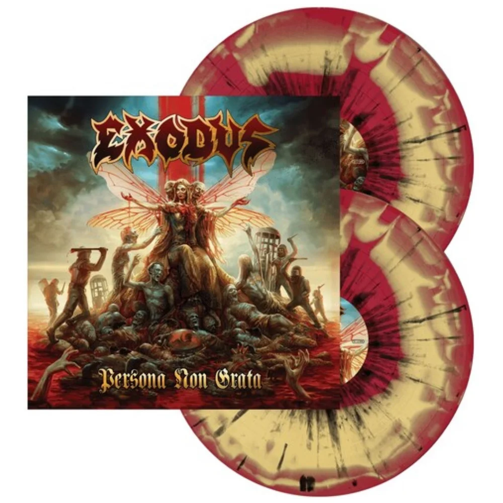 Exodus - Persona Non Grata Vinyl 2LP (Red & Mustard w/ Black Splatter) Bild 1