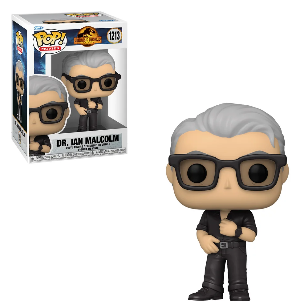 Jurassic World Dominion Dr. Ian Malcom Funko Pop! Vinyl Bild 1