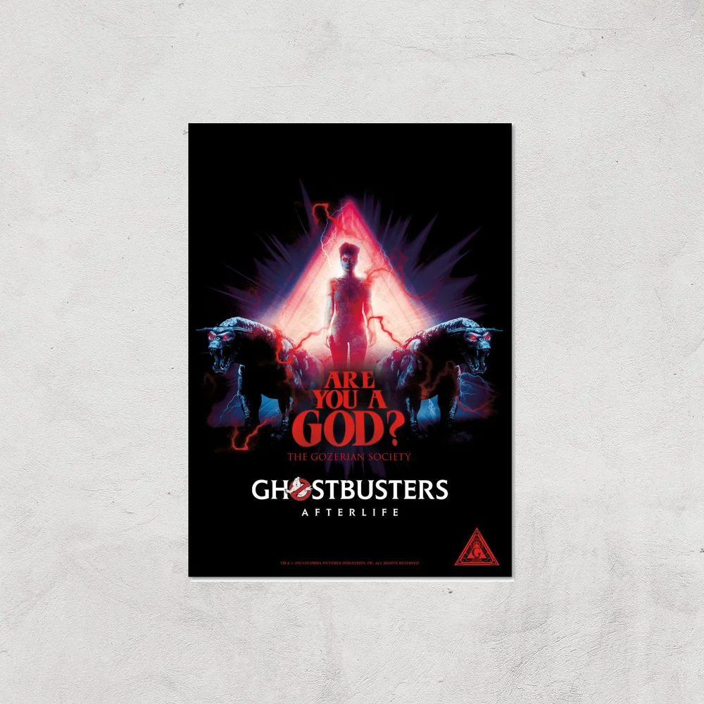 Ghostbusters Are You A God? Giclee Art Print - A4 - Print Only Bild 1