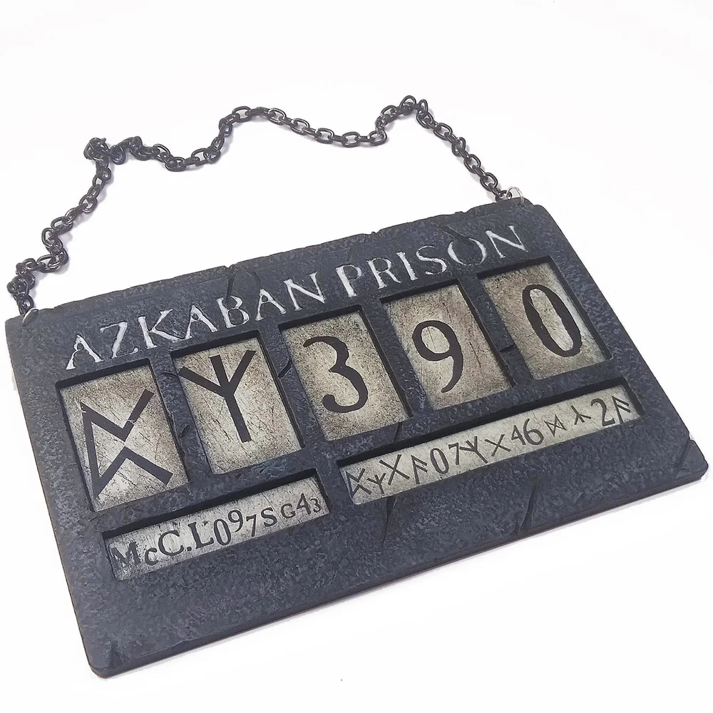 DUST! Harry Potter Azkaban Prison Sign Replica - Limited Edition Zavvi Exclusive Bild 1