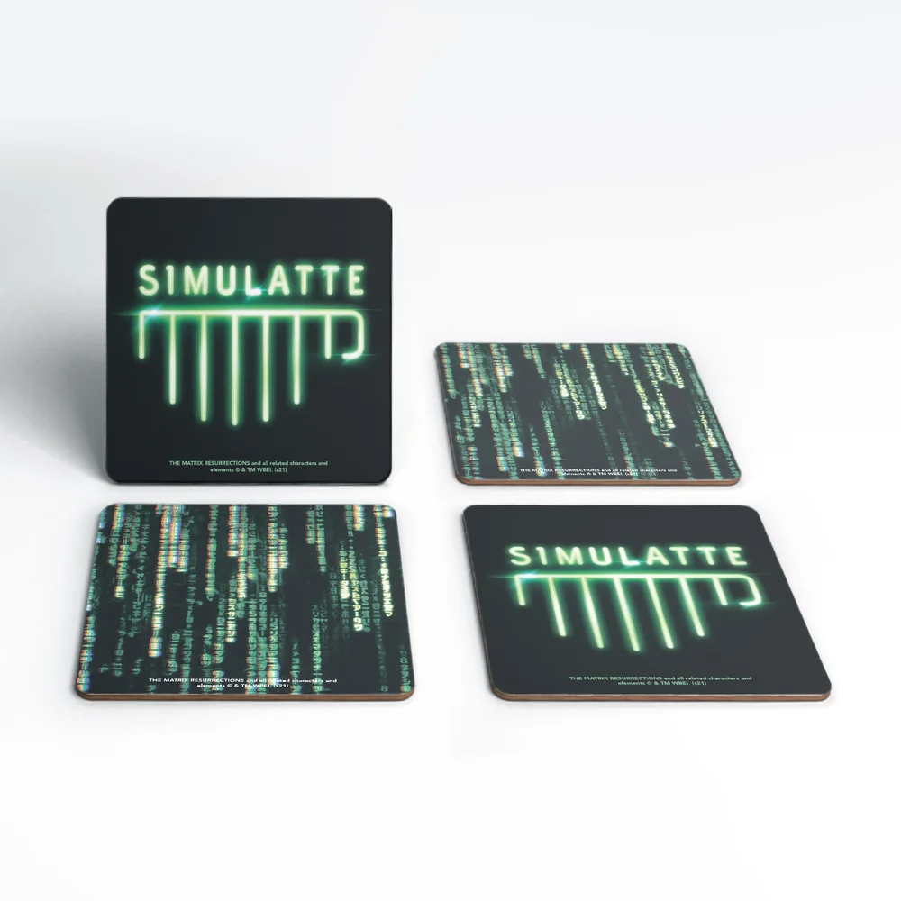 Matrix Simulatte Coaster Set Bild 1