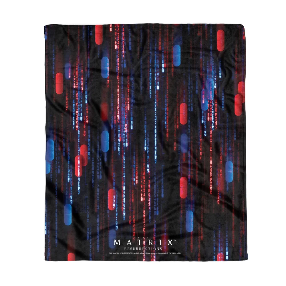Matrix Red Pill Blue Pill Fleece Blanket - M Bild 1