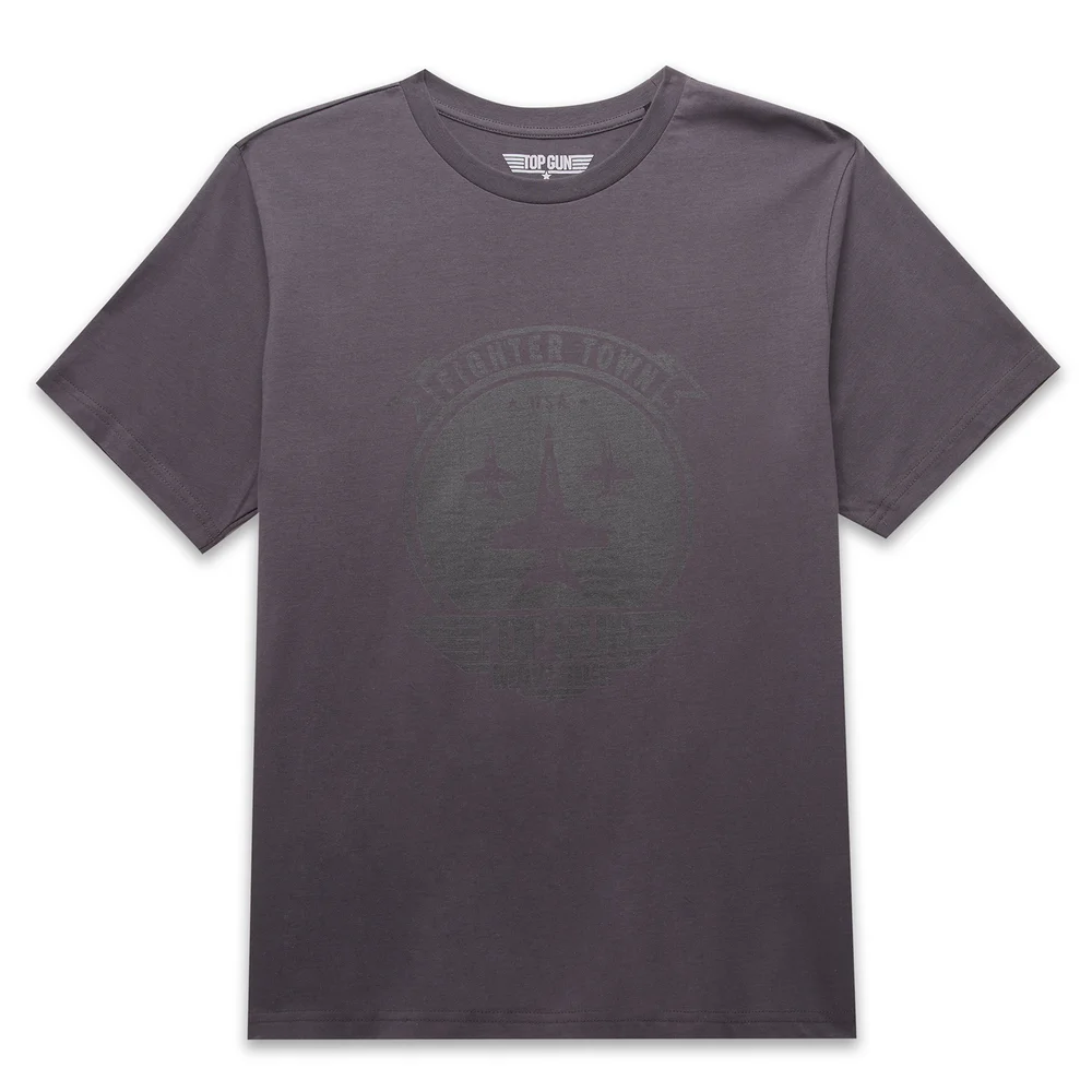 Top Gun Fighter Town Unisex T-Shirt - Charcoal - S Bild 1