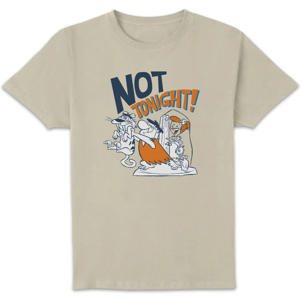 The Flintstones Not Tonight Unisex T-Shirt - Cream - S Bild 1