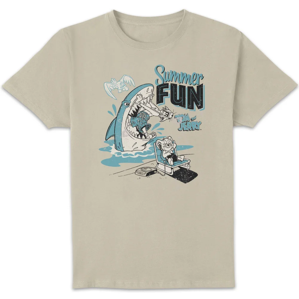 Tom & Jerry Summer Fun Unisex T-Shirt - Vintage Cream - S Bild 1