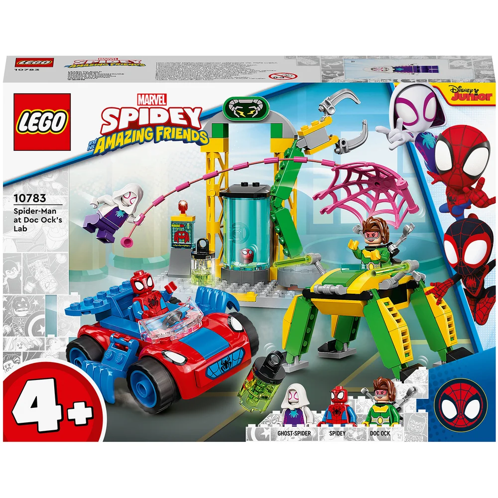 LEGO Marvel Spider-Man at Doc Ocks Lab Set with Toy Car (10783) Bild 1
