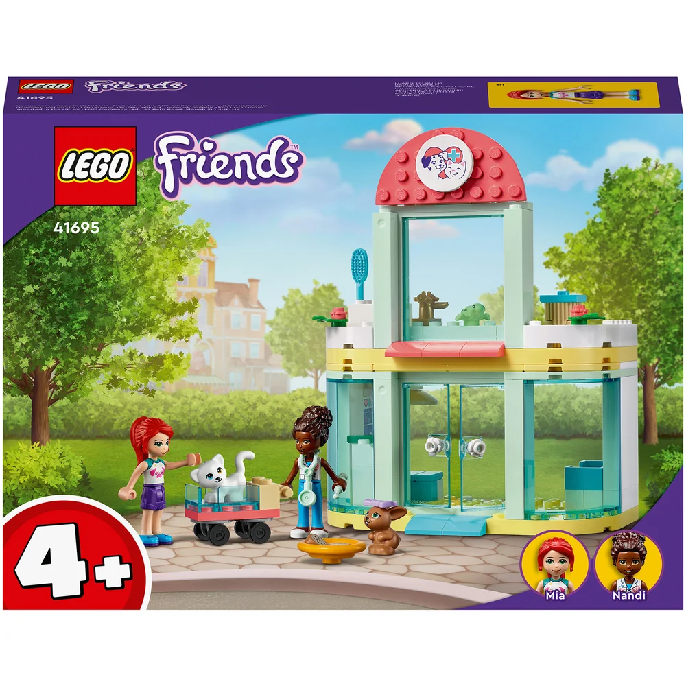 LEGO Friends: Pet Clinic Vet Set for Kids 4 + Years Old (41695) Bild 1