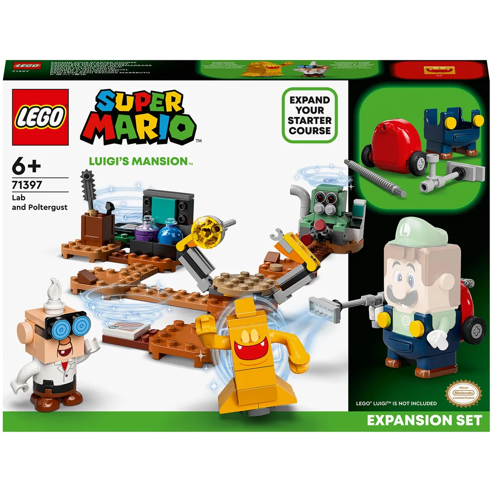 LEGO Super Mario Luigi’s Mansion Lab & Poltergust Set (71397) Bild 1
