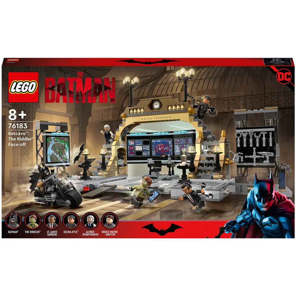 LEGO DC Batman Batcave: The Riddler Face-off Set (76183) Bild 1