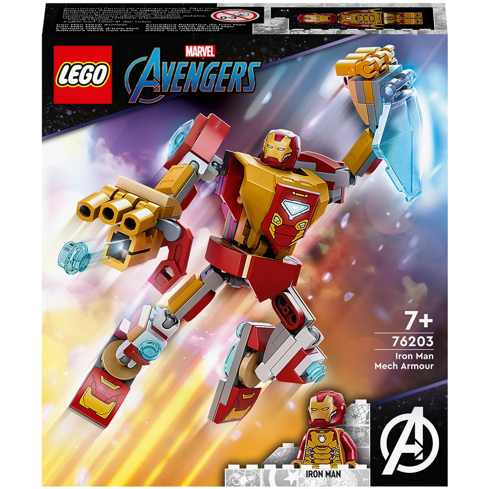 LEGO Marvel Iron Man Mech Armour Action Figure Set (76203) Bild 1