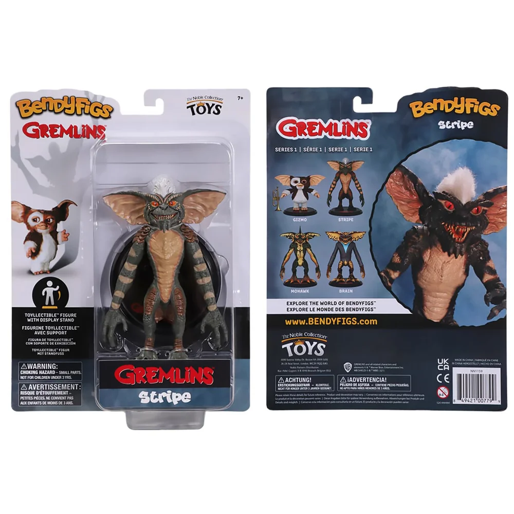 Noble Collection Gremlins Stripe BendyFig 6 Inch Action Figure Bild 1
