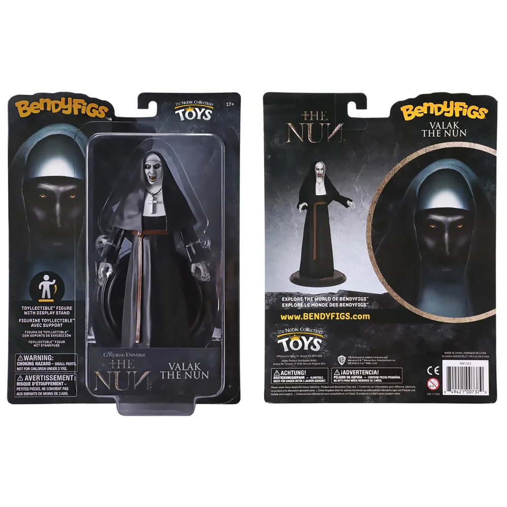 Noble Collection The Nun Valak the Nun BendyFig 7 Inch Action Figure Bild 1